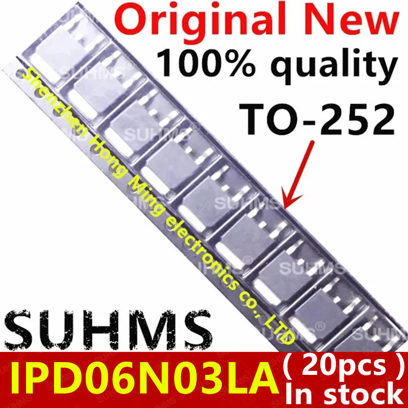 Perfboard - (20 ชิ้น) 100% ใหม่ IPD06N03LA 06N03LA