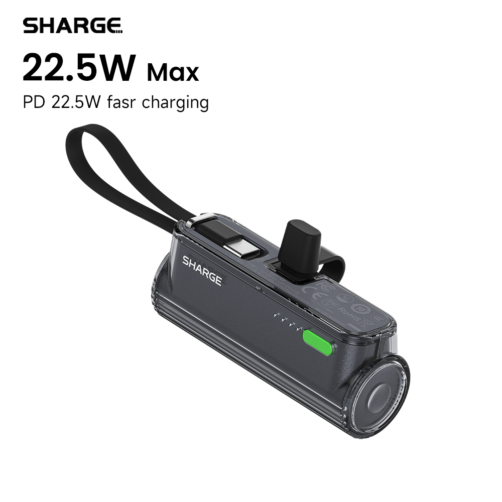Ipex Connector - SHARGE Flow Mini 2 เครื่องชาร์จพกพา 5000mAh