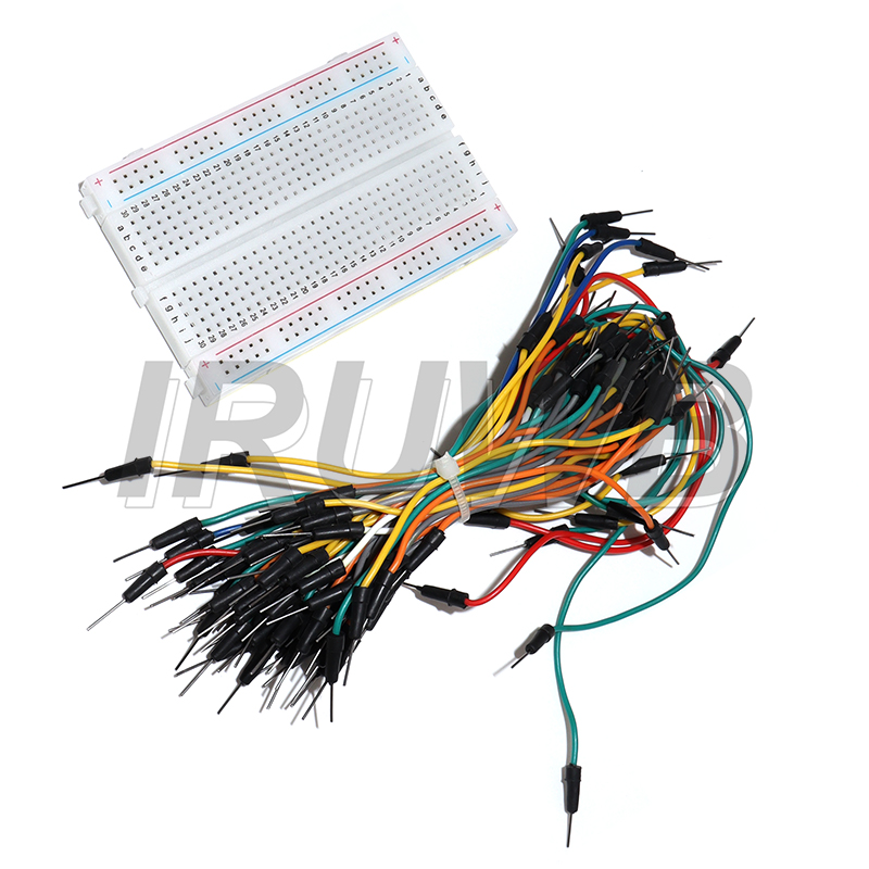 Breadboard 400 Point - บอร์ดทดลอง MB-102 400 830 จุด แบบไม่ต้องบัดกรี