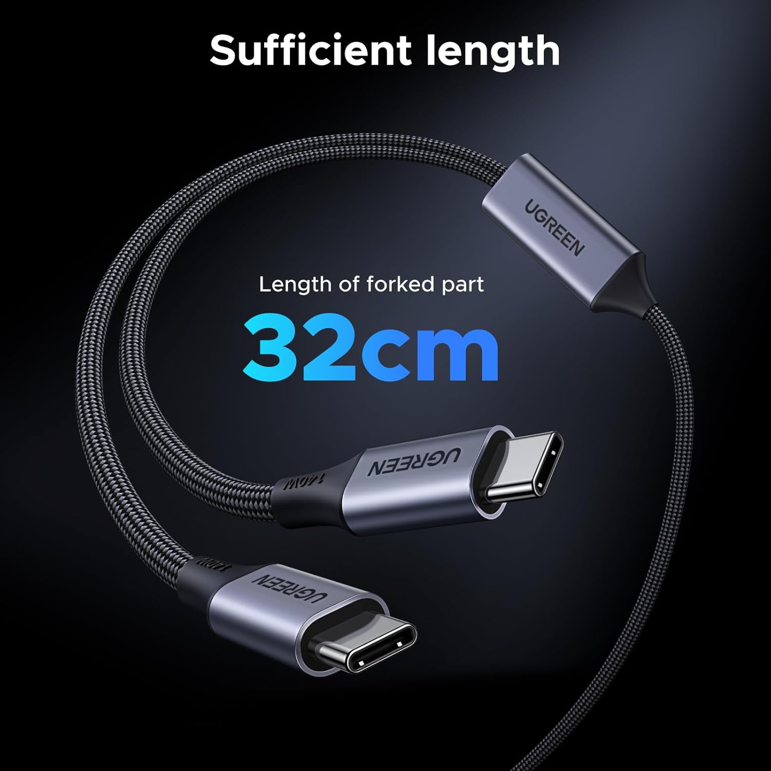 Usb C Cable - สายชาร์จ UGREEN 140W USB C, สาย