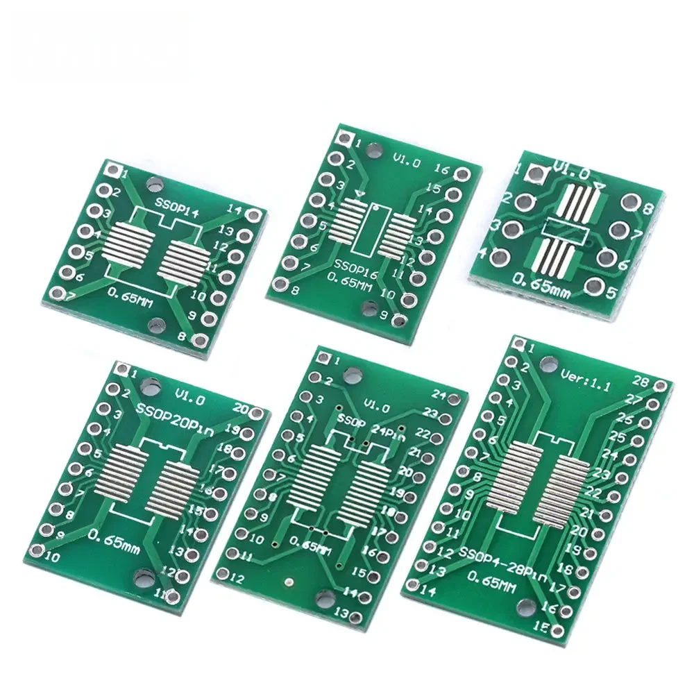 Pcb Prototyping Board - 10PCS Universal SOP8/SSOP10/SOP14-SOP28 ไปยัง DIP/SMD อะแดปเตอร์ซ็อกเก็ตและชุดบอร์ด