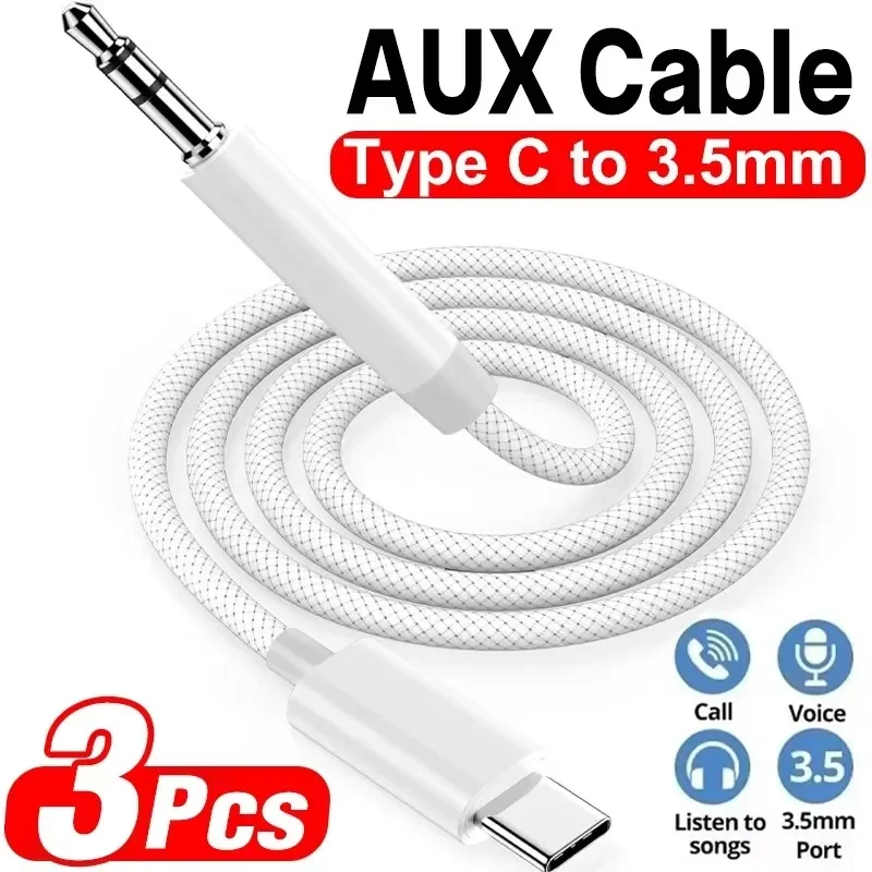 Usb C Cable - สายสัญญาณเสียง USB-C เป็น 3.5 มม. หัวแจ็คตัวผู้