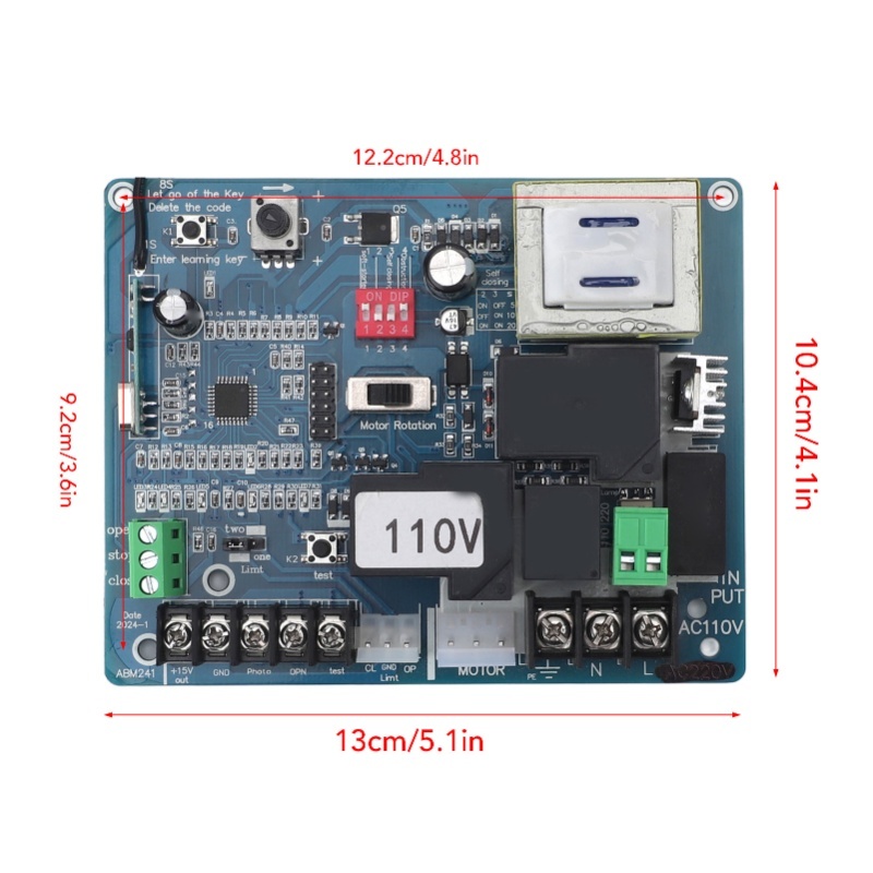 Proto Board - แผงวงจรควบคุมประตูเลื่อนแบบรีโมทคอนโทรล, แผงวงจรควบคุมประตูไฟฟ้าอเนกประสงค์