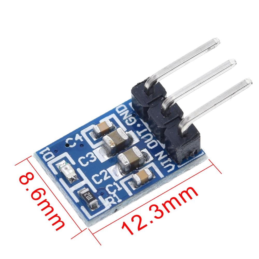 Ams1117 Module - 1/5/10PCS 5V ถึง 3.3V สำหรับ DC-DC