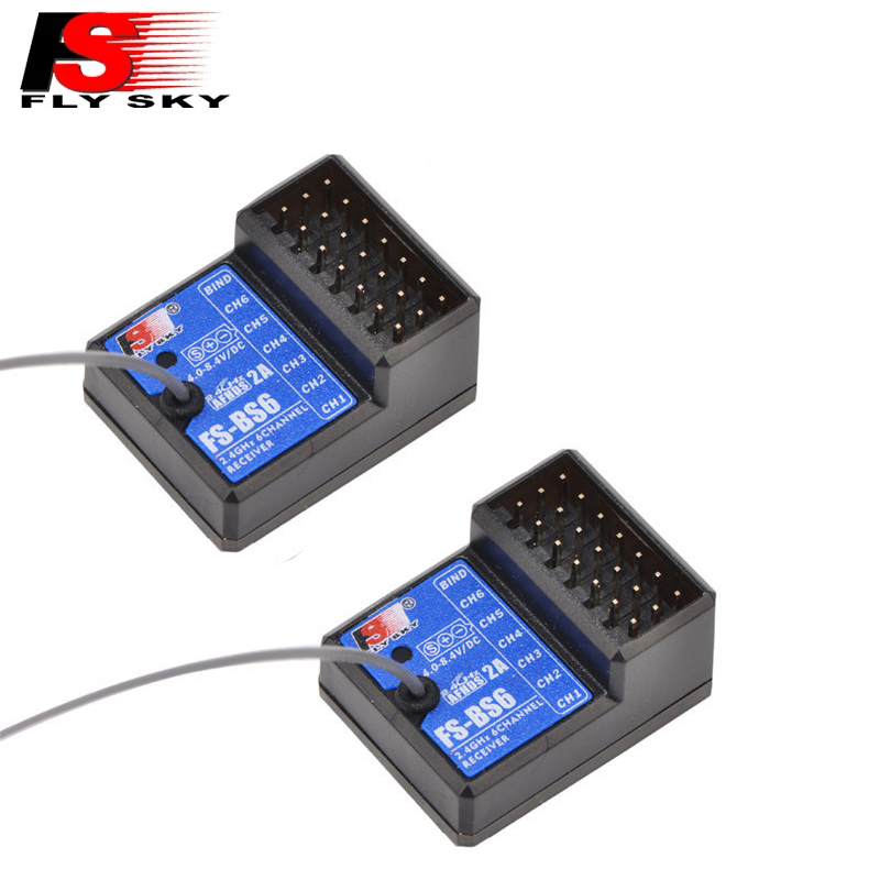 ตัวรับสัญญาณ FS-BS6 FlySky ใหม - Antenna 2.4Ghz บทวิจารณ์และราคา