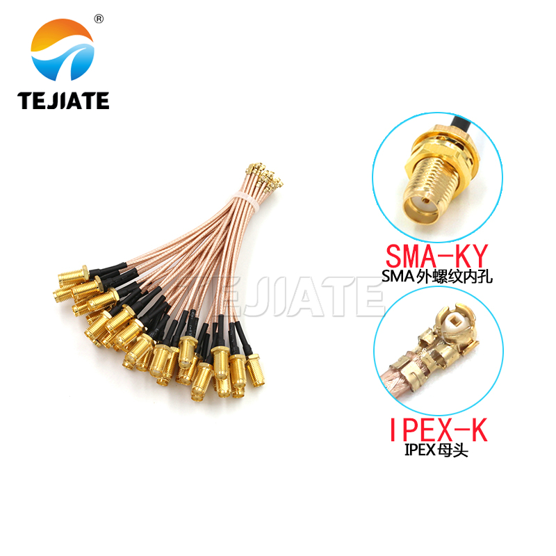 1 ชิ้น UF สายจัมเปอร์ L ถึง SM - Ipex Connector บทวิจารณ์และราคา