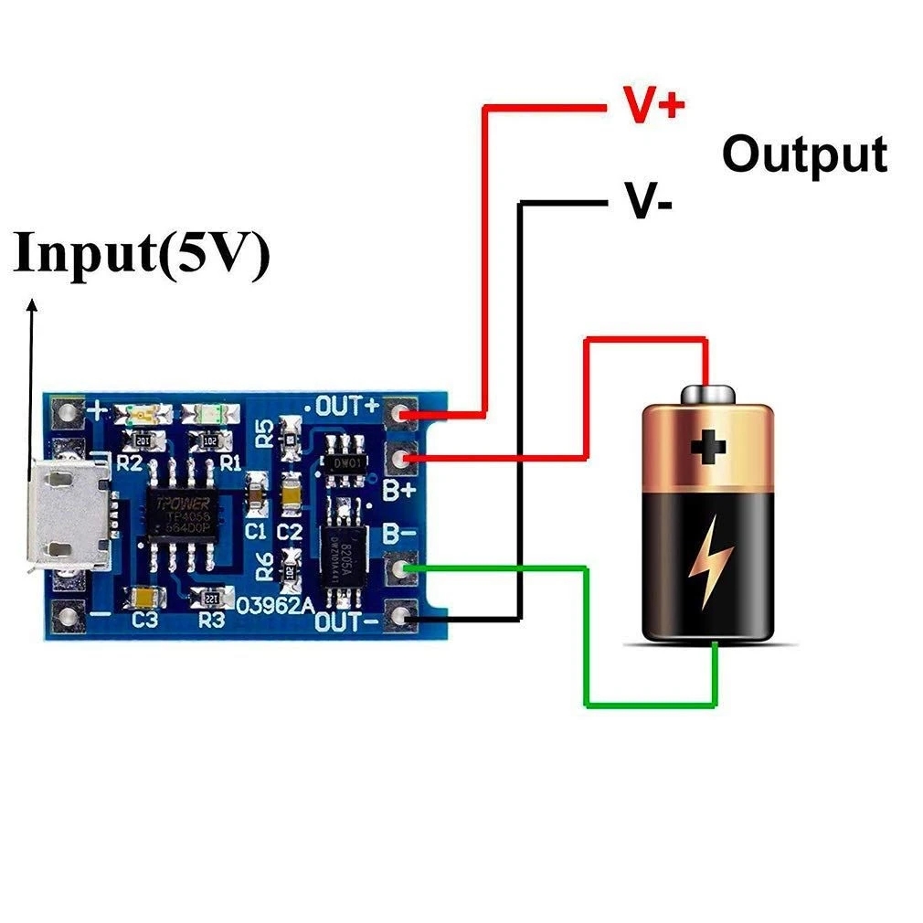 1-20PCS Type-C/Micro/Mini USB  - Tp4056 Module บทวิจารณ์และราคา
