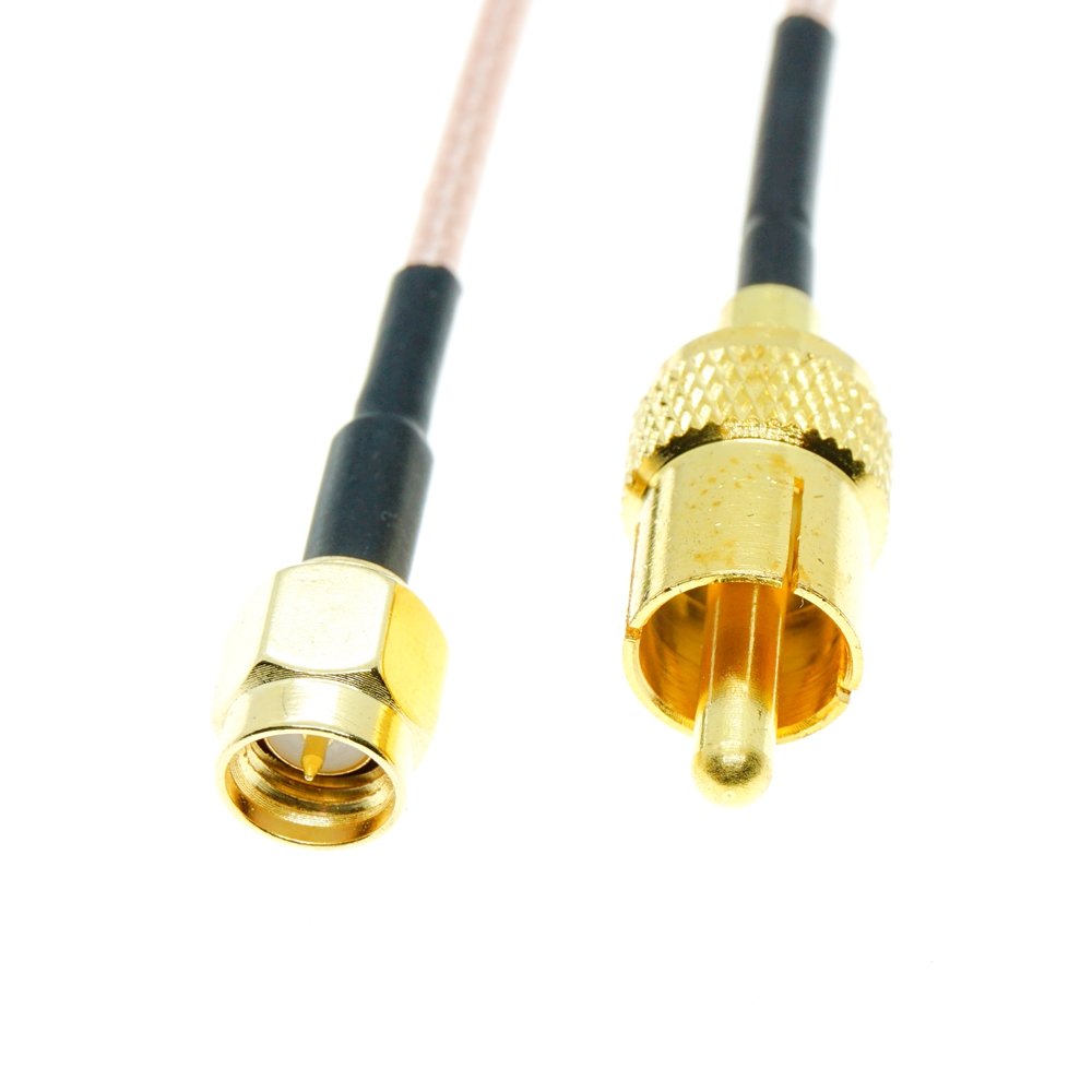 RG316 RCA ชาย SMA ชายปลั๊กขั้ว - Jumper Wire Kit บทวิจารณ์และราคา
