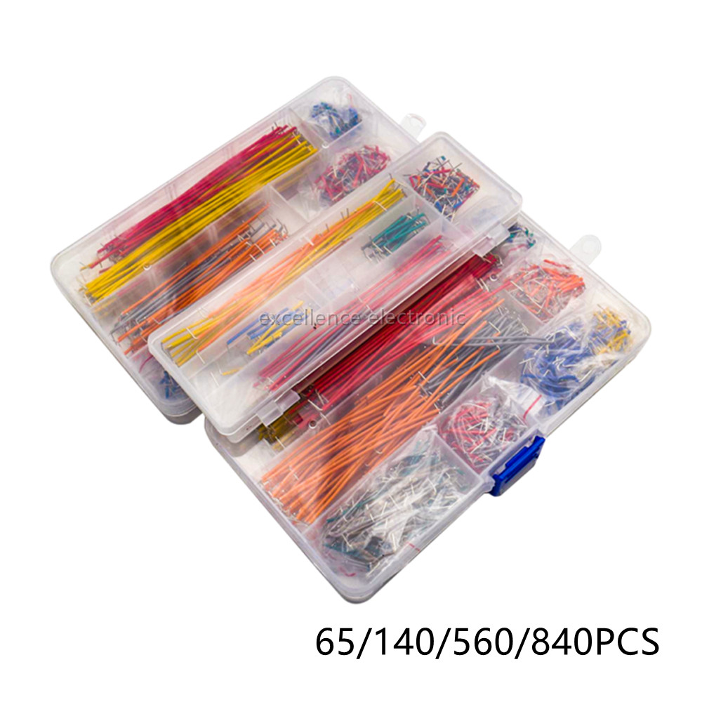 65/140/560/840 ชิ้น/กล่อง Sold - Jumper Wire Kit บทวิจารณ์และราคา