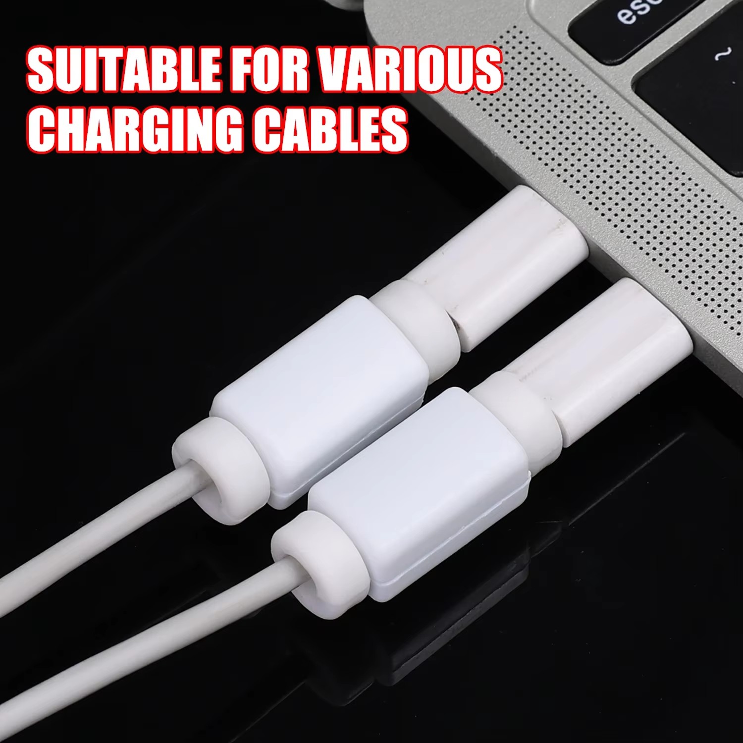 ปลอกป้องกันสายหัก ซิลิโคนนุ่ม  - Usb C Cable บทวิจารณ์และราคา