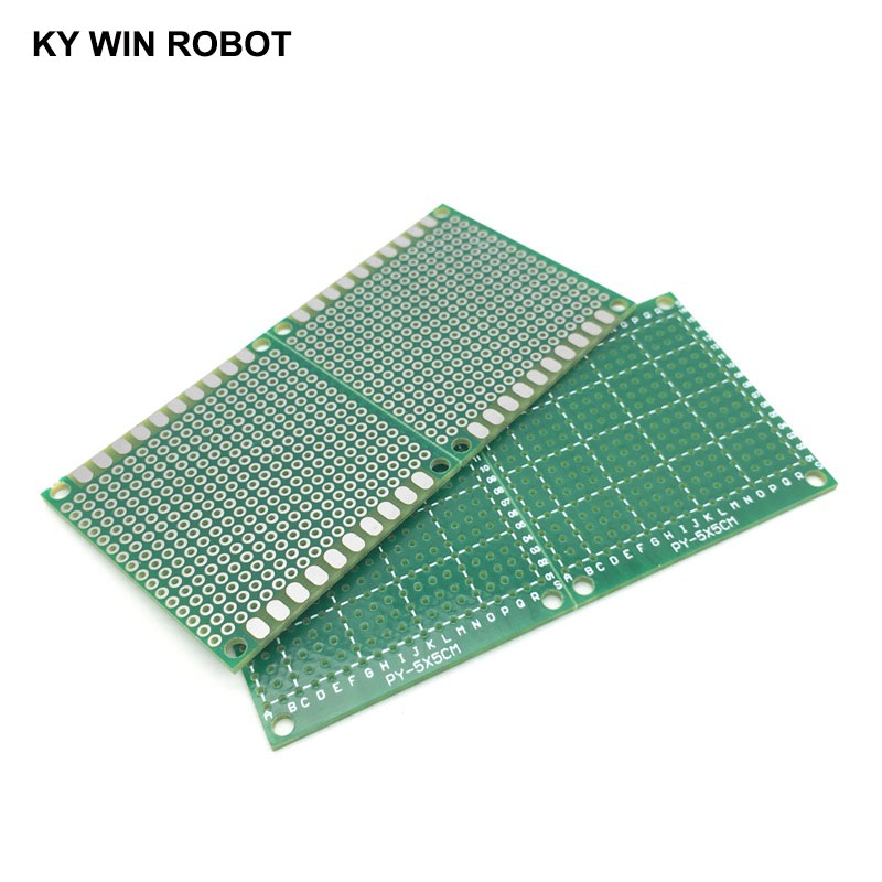 5Pcs 5X5Cm 50X50มม.PCB Univers - Pcb Prototyping Board บทวิจารณ์และราคา