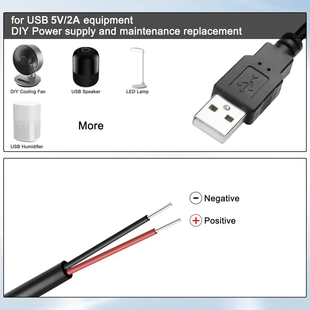 DC 2-pin สายไฟ USB USB ชายหญิง - Ipex Connector บทวิจารณ์และราคา