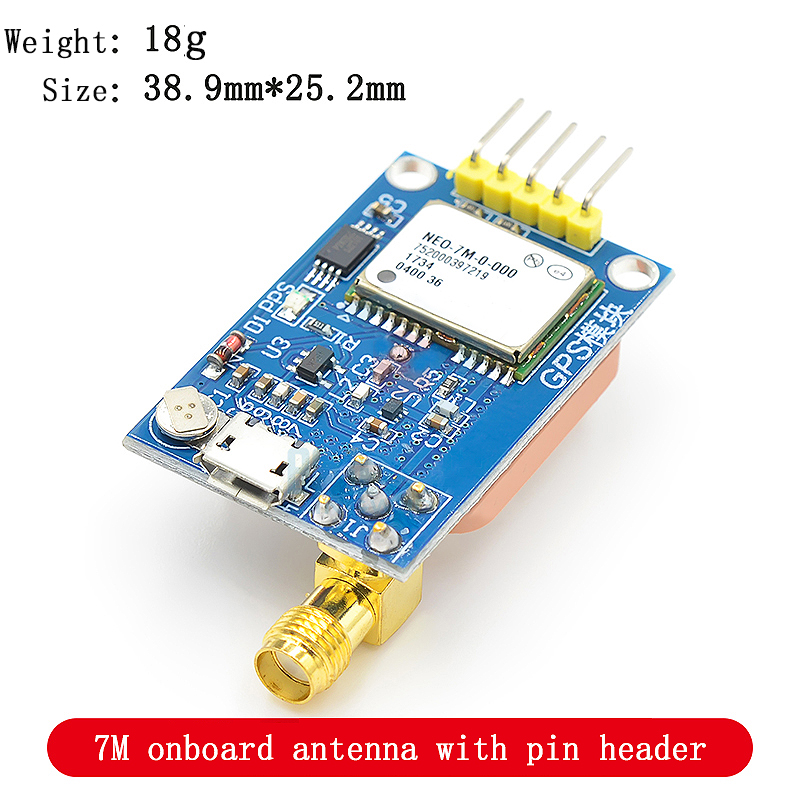 โมดูล GPS micro USB NEO-6M NEO - Breadboard 400 Point บทวิจารณ์และราคา