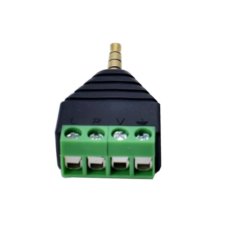 5/20/100PCS 3.5 มม.สเตอริโอ 4  - Screw Terminal Block บทวิจารณ์และราคา