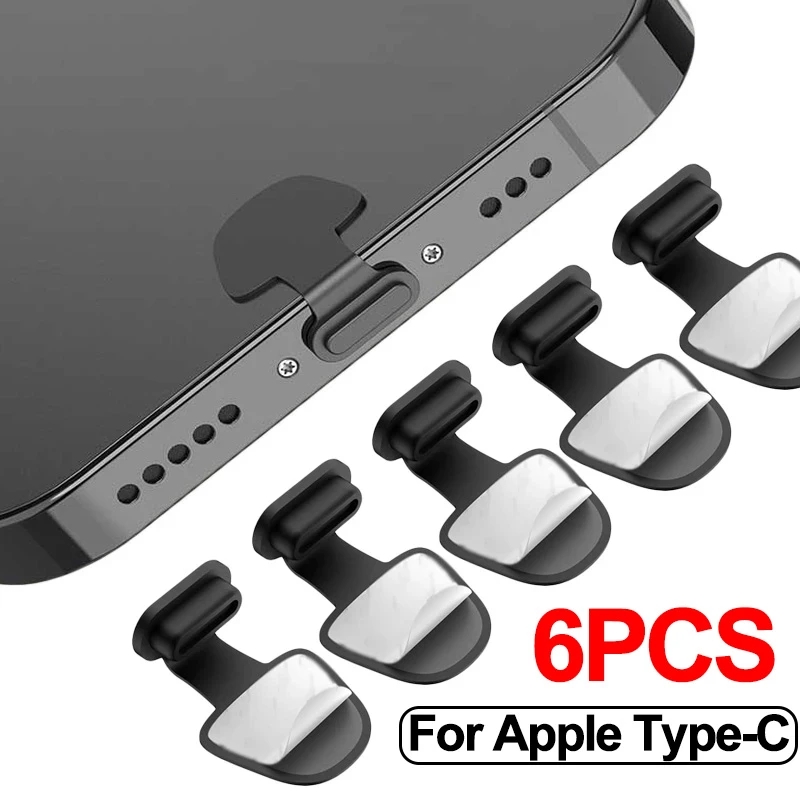 1/4/6 ชิ้น ปลั๊กกันฝุ่นสำหรับพ - Usb C Cable บทวิจารณ์และราคา