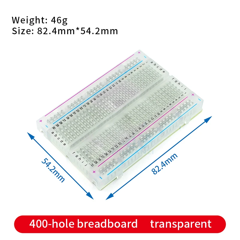 400จุด Solderless PCB Breadboa - Breadboard 400 Point บทวิจารณ์และราคา