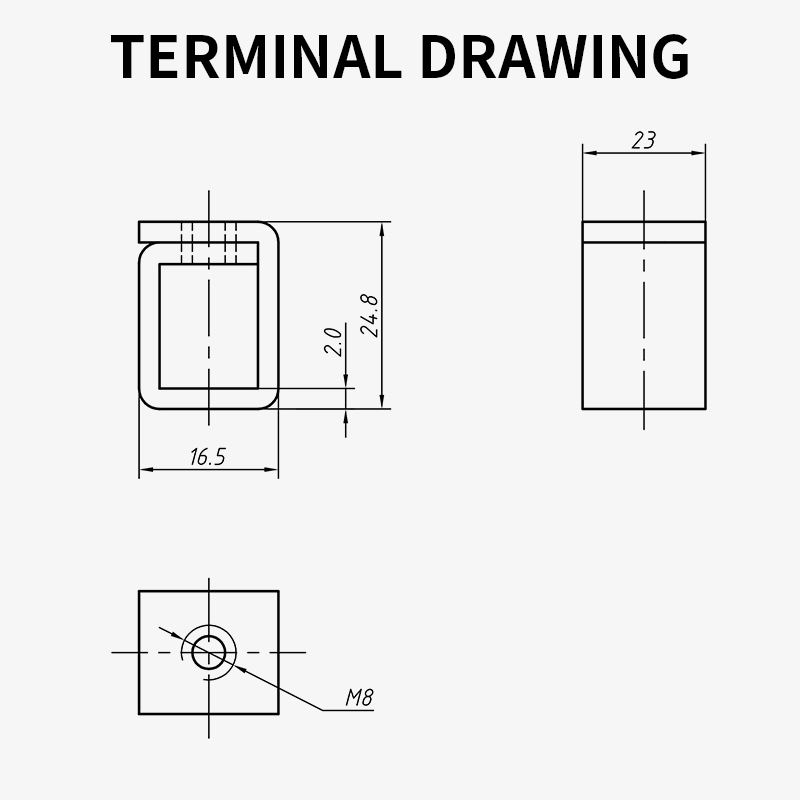 โครงต่อสายคอนแทคเตอร์ AC 2 ชิ้ - Screw Terminal Block บทวิจารณ์และราคา